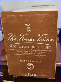 Dept 56 Christmas in the City The Times Tower 2000 New York Building Sp. Ed NIB