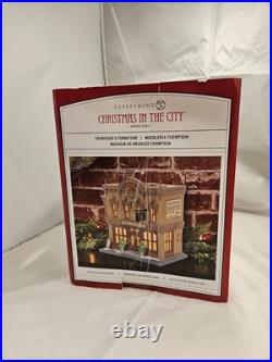 Dept 56 Christmas in the City Thompsons Furniture- NIB SEALED