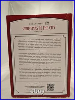 Dept 56 Christmas in the City Thompsons Furniture- NIB SEALED