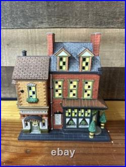 Dept 56 Christmas in the City Village Katie McCabe's Restaurant & Books In Box