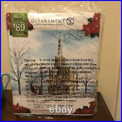 Dept 56 Christmas in the City WDFS RADIO STATION #4016899, NEW