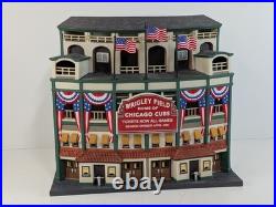 Dept 56 Christmas in the City Wrigley Field Chicago Cubs 58933 Lighted Building