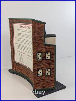 Dept 56 Christmas in the City Wrigley Field Chicago Cubs 58933 Lighted Building