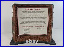 Dept 56 Christmas in the City Wrigley Field Chicago Cubs 58933 Lighted Building