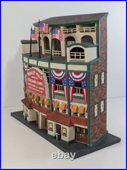 Dept 56 Christmas in the City Wrigley Field Chicago Cubs 58933 Lighted Building