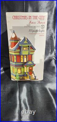 Dept. 56 Christmas in the city 755 PACIFIC HEIGHTS #4036494 Item#311