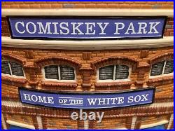 Dept 56, Christmas in the city MLB Series, Comiskey Park with 3 accessories, NEW