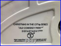 Dept 56, Christmas in the city MLB Series, Comiskey Park with 3 accessories, NEW