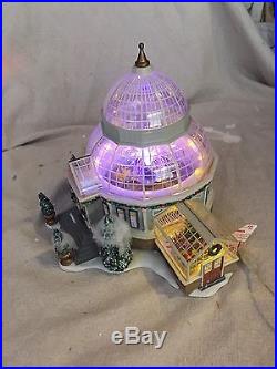 Dept 56 Christmas n the City Series Crystal Gardens Conservatory