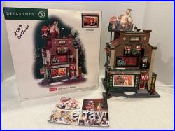 Dept 56 Coca-Cola Soda Fountain Christmas in the City 59221 SIGNED Thomas Bates