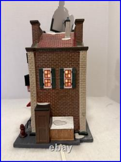 Dept 56 Coca-Cola Soda Fountain Christmas in the City 59221 SIGNED Thomas Bates