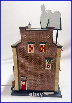 Dept 56 Coca-Cola Soda Fountain Christmas in the City Series Village With Box