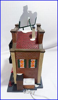 Dept 56 Coca-Cola Soda Fountain Christmas in the City Series Village With Box