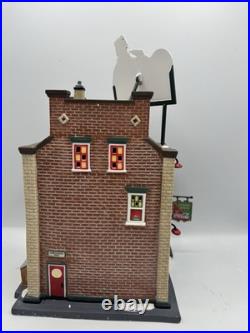 Dept 56 Coca-Cola Soda Fountain Christmas in the City Village 59221
