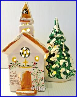 Dept 56 Country Church (1976) Original Snow Village Rare Piece