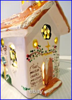 Dept 56 Country Church (1976) Original Snow Village Rare Piece