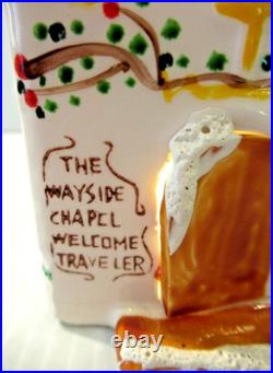 Dept 56 Country Church (1976) Original Snow Village Rare Piece