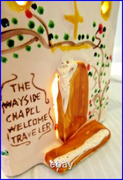 Dept 56 Country Church (1976) Original Snow Village Rare Piece