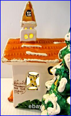 Dept 56 Country Church (1976) Original Snow Village Rare Piece