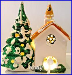 Dept 56 Country Church (1976) Original Snow Village Rare Piece