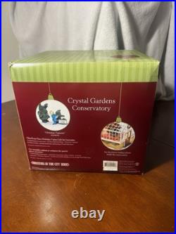 Dept 56 Crystal Gardens Observatory Christmas In The City Series 59219 NIB