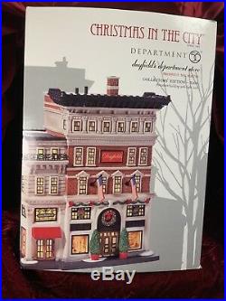 Dept 56 Dayfields Department Store, Christmas in the City Series, NEW