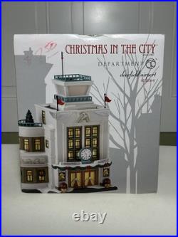 Dept 56 Deerfield Airport Christmas in the City Series Rare All Pieces Works