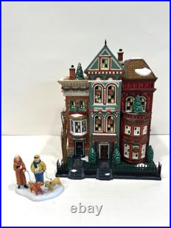 Dept 56 EAST ROW VILLAGE HOUSES (2 pcs) 56.59266 Christmas In The City NIB
