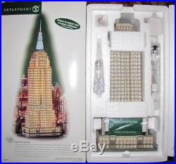 Dept. 56 EMPIRE STATE BUILDING Christmas In The City