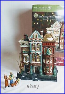 Dept. 56 East Village Row Houses 2007 Retired Christmas In The City