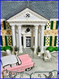 Dept 56 Elvis Presley's Graceland Christmas Special Edition Gift Set No Adapter