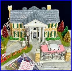 Dept 56 Elvis Presley's Graceland Christmas Special Edition Gift Set No Adapter