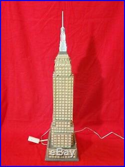 Dept 56, Empire State Building, 2003 Christmas In The City, Very Tall