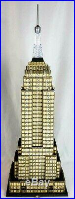 Dept. 56 Empire State Building Christmas In The City 59207 3 Color Light Rare