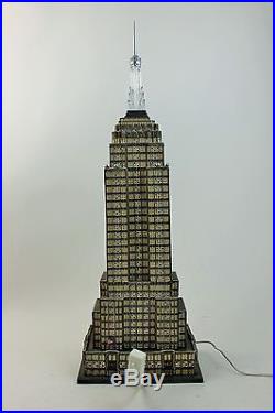 Dept 56 Empire State Building Christmas in the City 3 Light Tower #56.59207 NYC