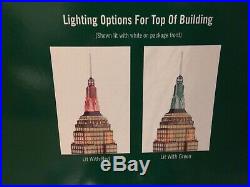 Dept 56 Empire State Building Christmas in the City #59207 In Original Box 24