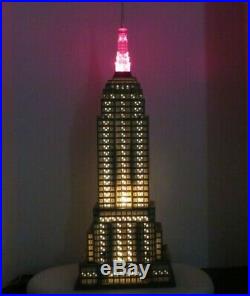 Dept 56 Empire State Building Christmas in the City 59207 Please Read Department
