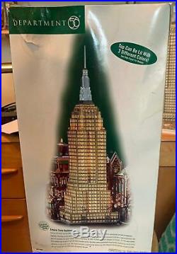 Dept 56 Empire State Building Christmas in the City #59207 Used in original box