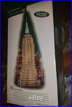 Dept 56 Empire State Building Christmas in the City NEW in Box Never Displayed