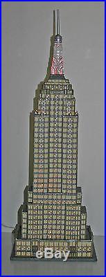 Dept 56 Empire State Building Christmas in the City Series Historical #56-59207