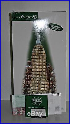 Dept 56 Empire State Building Christmas in the City Series Historical #56-59207