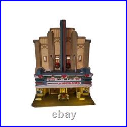Dept 56 FOX THEATER Christmas in the City 4025242 A Christmas Carol NO NEON