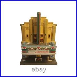 Dept 56 FOX THEATER Christmas in the City 4025242 A Christmas Carol NO NEON