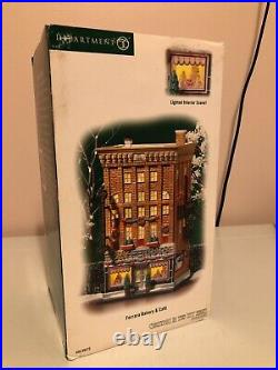 Dept 56 Ferrara Bakery & Cafe Christmas in The City Series #56.59272 Beautiful