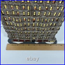 Dept 56 Flatiron Building Christmas in the City Illuminated No Statue, No Chips
