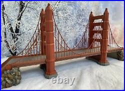 Dept 56 GOLDEN GATE BRIDGE Christmas In The City Historical Landmark Series