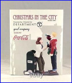 Dept 56 GOOD COMPANY 4044797 Christmas In The City Coca Cola Coke DEPARTMENT D56