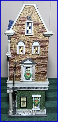 Dept 56 Garden of Santorini Christmas in the City Village House with original box
