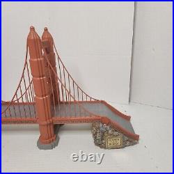 Dept 56 Golden Gate Bridge 59241 Christmas In The City Series Historic Landmark