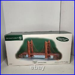 Dept 56 Golden Gate Bridge 59241 Christmas In The City Series Historic Landmark